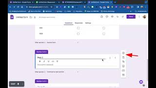 Google Forms Go to Section Based on a Answer