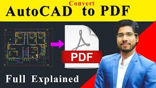 Convert AutoCAD to PDF | AutoCAD 2020 | Civil, Mechanical Engineering screenshot 3