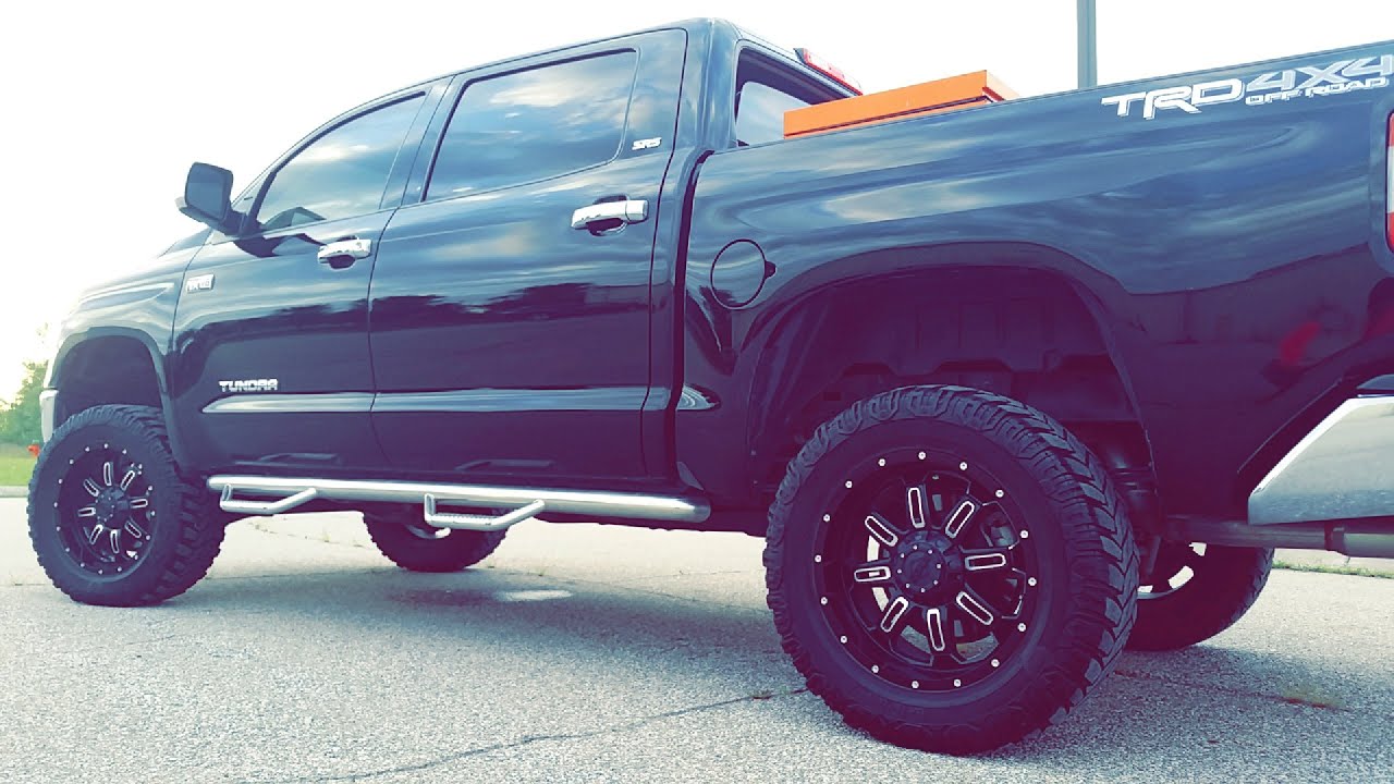 2014 Toyota Tundra 6" lift (check out updated video) - YouTube