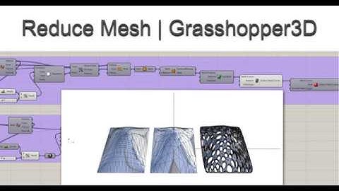Reduce Mesh | Grasshopper3D