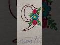 beautiful tshirt embroidery #embroidery #handwork #diy #art #shorts #shortvideo