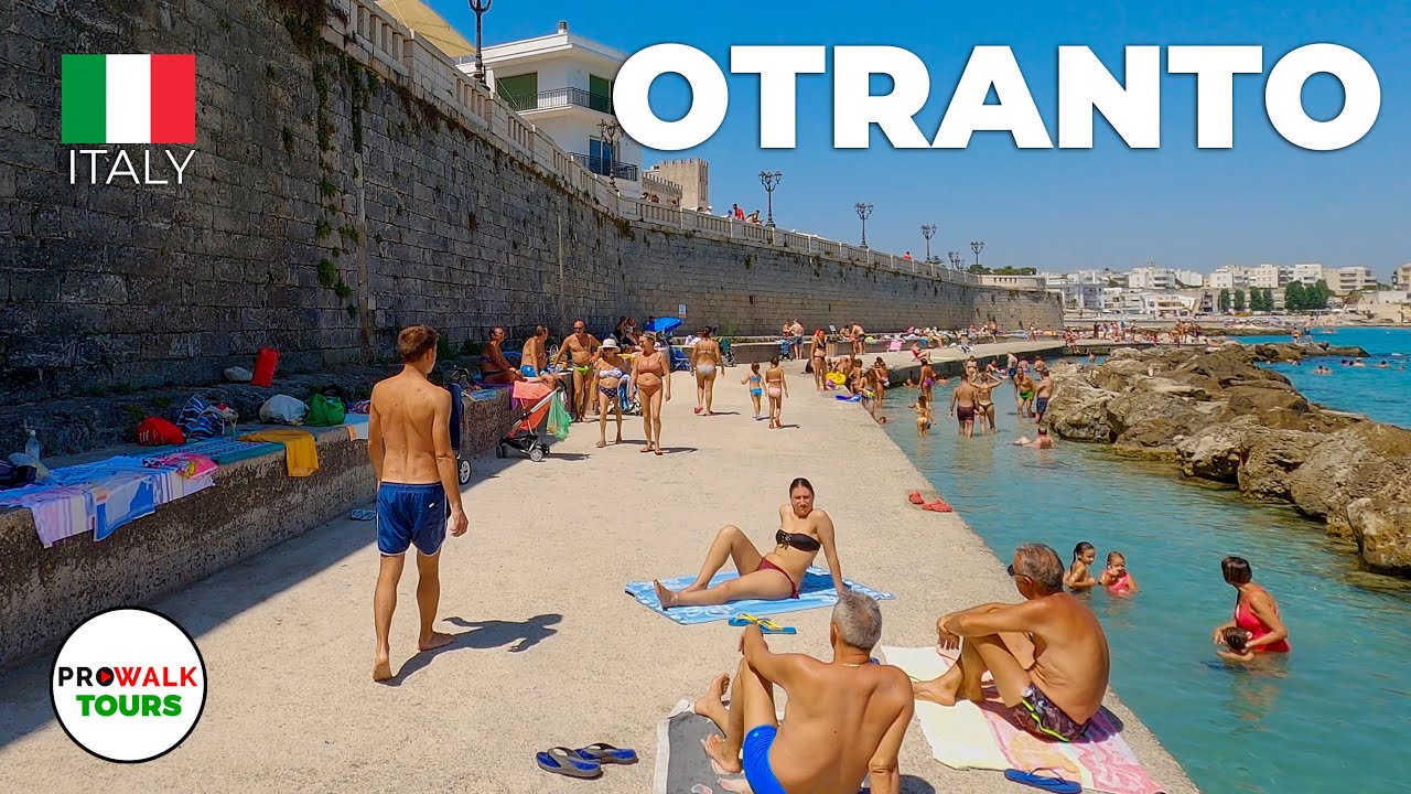 Otranto, Italy Walking Tour - 4K - with Captions