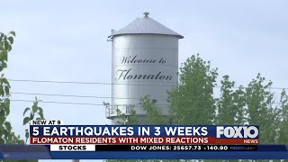 Five earthquakes in three weeks felt in southern Alabama