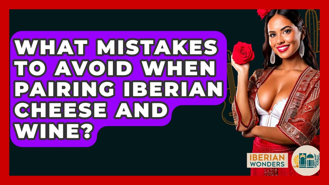 What Mistakes To Avoid When Pairing Iberian Cheese And Wine? - Iberian Wonders