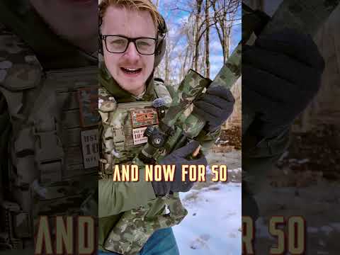 50 BMG contra barreira de água: será que você sobrevive?
