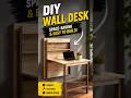 Wall Shelf Turns Into a Table! 🤯 Space Saving Furniture #shorts