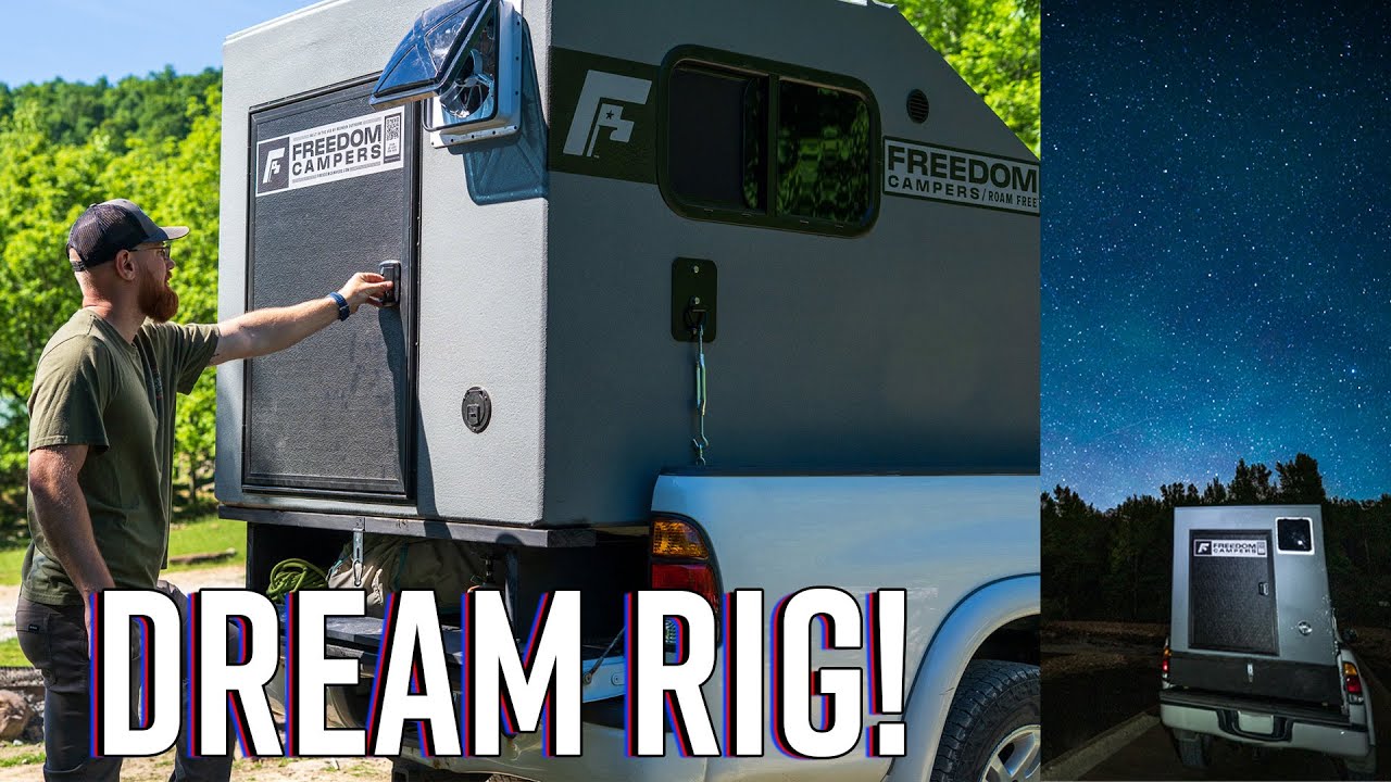 Truck Bed Camper Built for Weekend Warriors - Freedom Camper first  impression