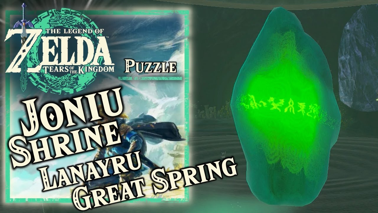 Zelda Tears of the Kingdom - Joniu Shrine