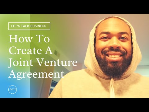 Video: How To Set Up A Joint Venture