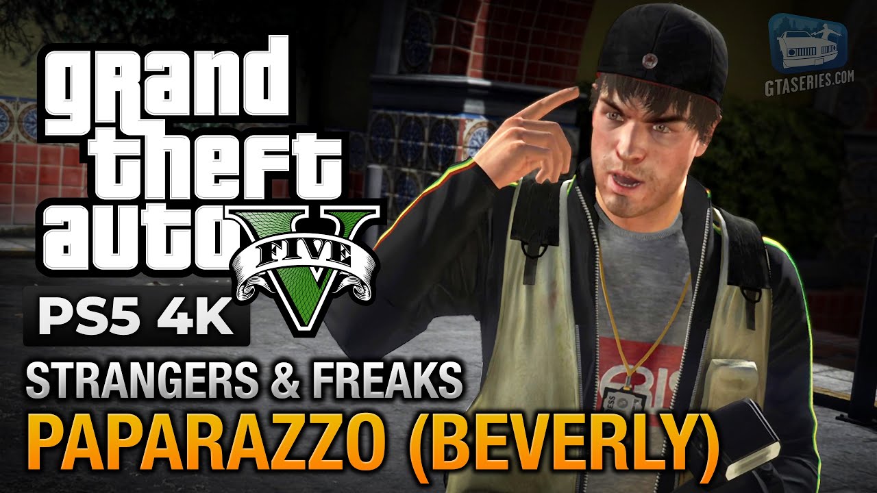 GTA 5 PS5 Paparazzo Beverly Gold Medal Guide 4K 60fps YouTube 