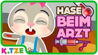 Der Hase Hat Eine Wunde Tierarzt Spiel Für Kleinkinder