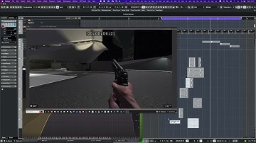 Creating some weapon sound design for handgun reloading/firing using Cubase (implemented in Wwise).