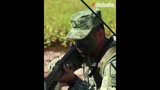 Adiestramiento del Ejército Mexicano en el Salto, Durango