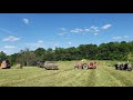 Baling First Crop Hay