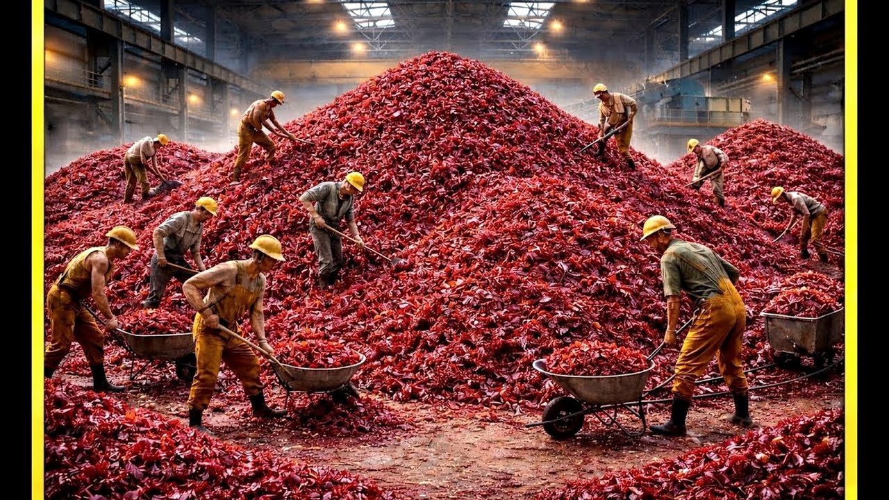 INSIDE KOREA’S RED SEAWEED FACTORY | FROM THE OCEAN TO YOUR TABLE