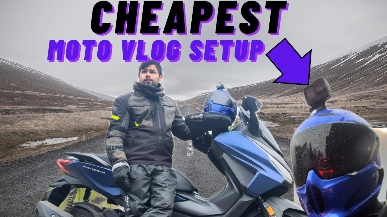 Cheapest Moto Vlogging Setup 