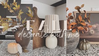 Fall Decorate With Me 2023 || Kitchen \& Dining || Fall Decor Ideas