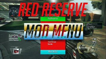 RED RESERVE V1 ★ BO2 AMAZING TS MOD MENU [BO2/ 1.19 GSCR + Download]
