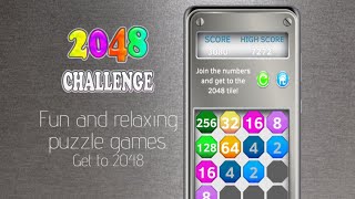 2048 Challenge V2   puzzle game   2048 game   google play  galaxy store  #shorts screenshot 1