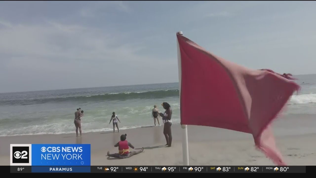 Swimming not allowed at Asbury Park beach due to dangerous rip currents