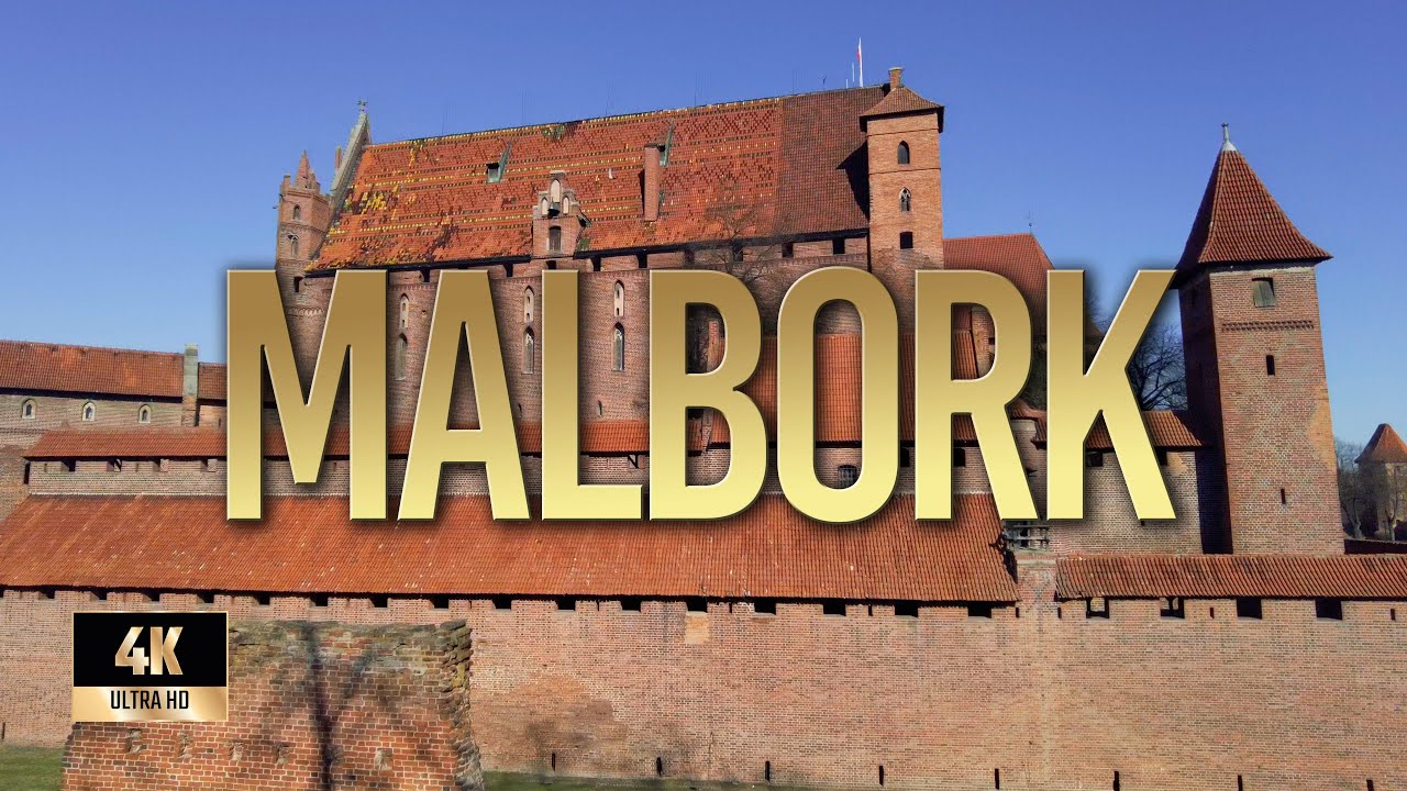 Malbork | 2022 | Spacer po Malborku | Binaural Audio 🎧 [4k]