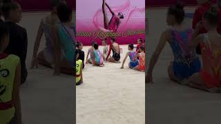 Portland rhythmic cup gymnasts at awards #gymnast #usa #спорт