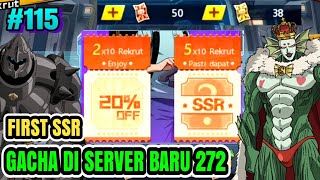 GACHA SSR PERTAMA DI SERVER BARU ONE PUNCH MAN THE STRONGEST screenshot 5