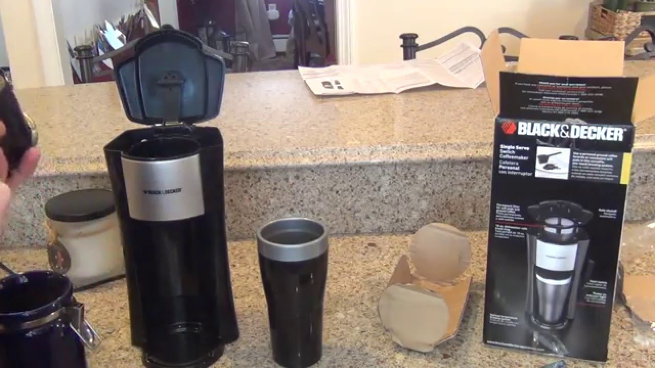 BLACK+DECKER Single Serve Coffeemaker Review 