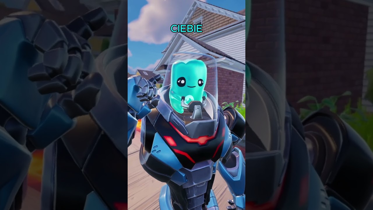 MAMA ZOSTAWIŁA MI GLUTKA 🐌 #fortniteshorts #fortnite