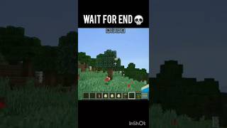 WAIT FOR END 💀😂 | Minecraft Funniest Moments Ever! #minecraft #shorts #viral #gaming #funny