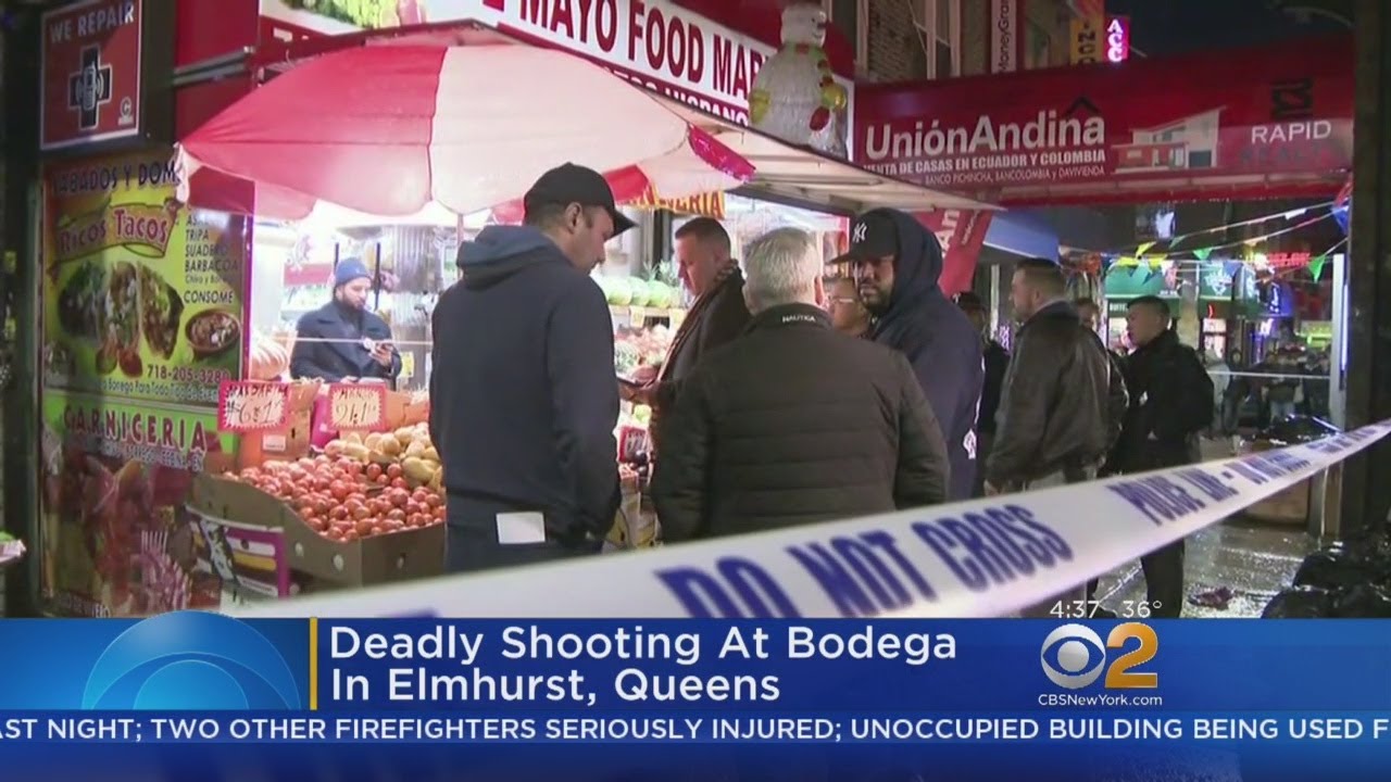 Deadly Shooting At Bodega In Elmhurst, Queens