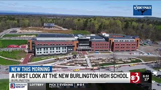 A first look inside the new Burlington High School