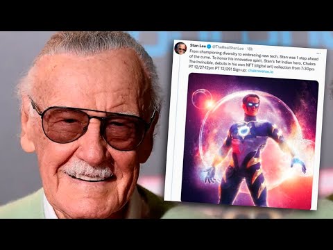 GRANDÍSIMA POLÉMICA POR LA UTILIZACIÓN DE STAN LEE PARA VENDER NFTs