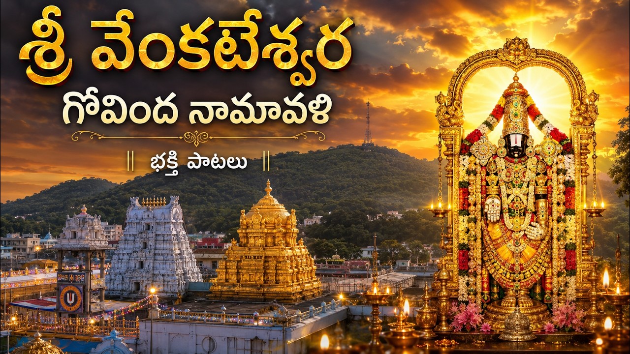 శ్రీ వేంకటేశ్వర గోవింద నామావళి | Sri Venkateswara Govinda Namavali | Tirumala Devotional Song