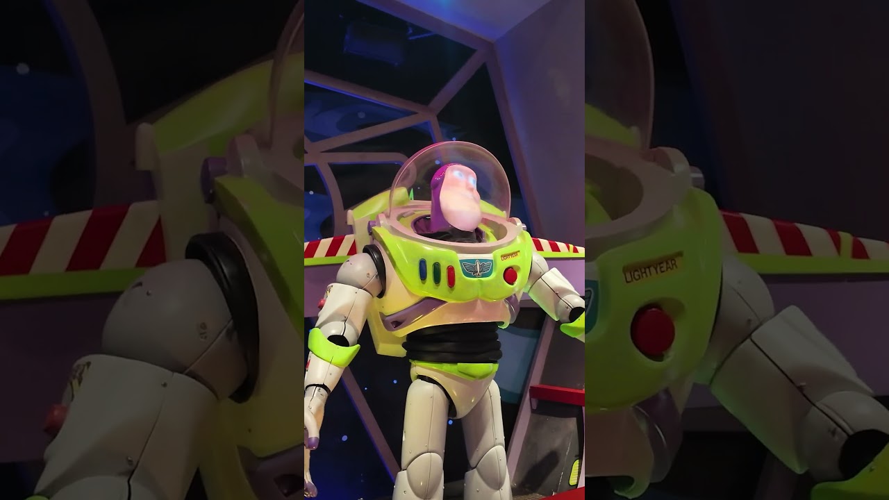 Riding the NEW Refurbished Buzz Lightyear Space Ranger Spin at Magic Kingdom! 🚀✨