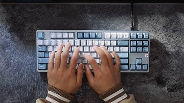 Matrix 2.0 Add Cherry MX Browns typing test 😳