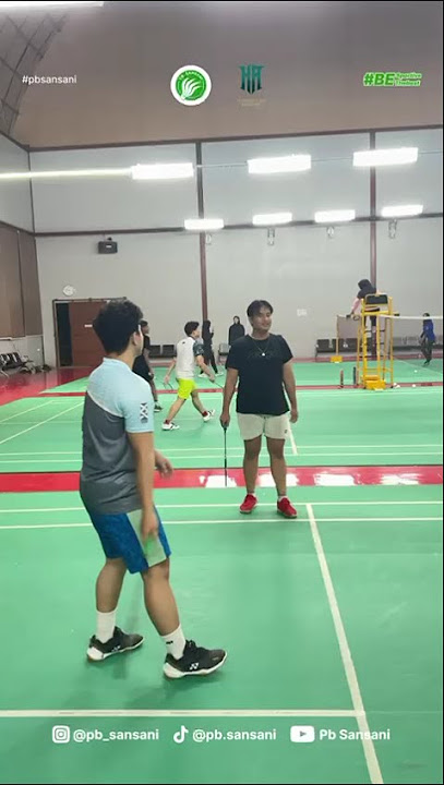 Udah deh kayanya emang paling bener gausa percaya sama orang-orang 😭 #badminton