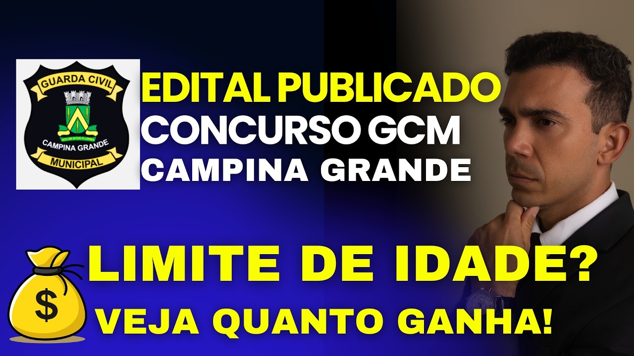 ESSA MATÉRIA VAI FAZER A DIFERENÇA - CONCURSO GCM CAMPINA GRANDE - TUDO ...