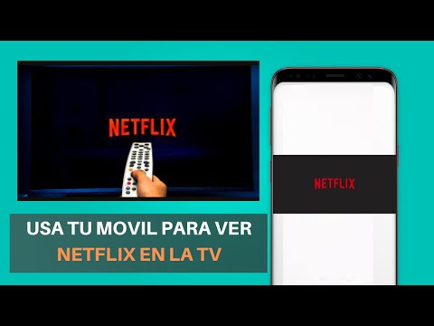 COMO USAR MI CELULAR PARA VER NETFLIX EN LA TV - SUPER FACIL 🔥🔥