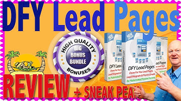 DFY Lead Pages Review With The STACKA Bonuses