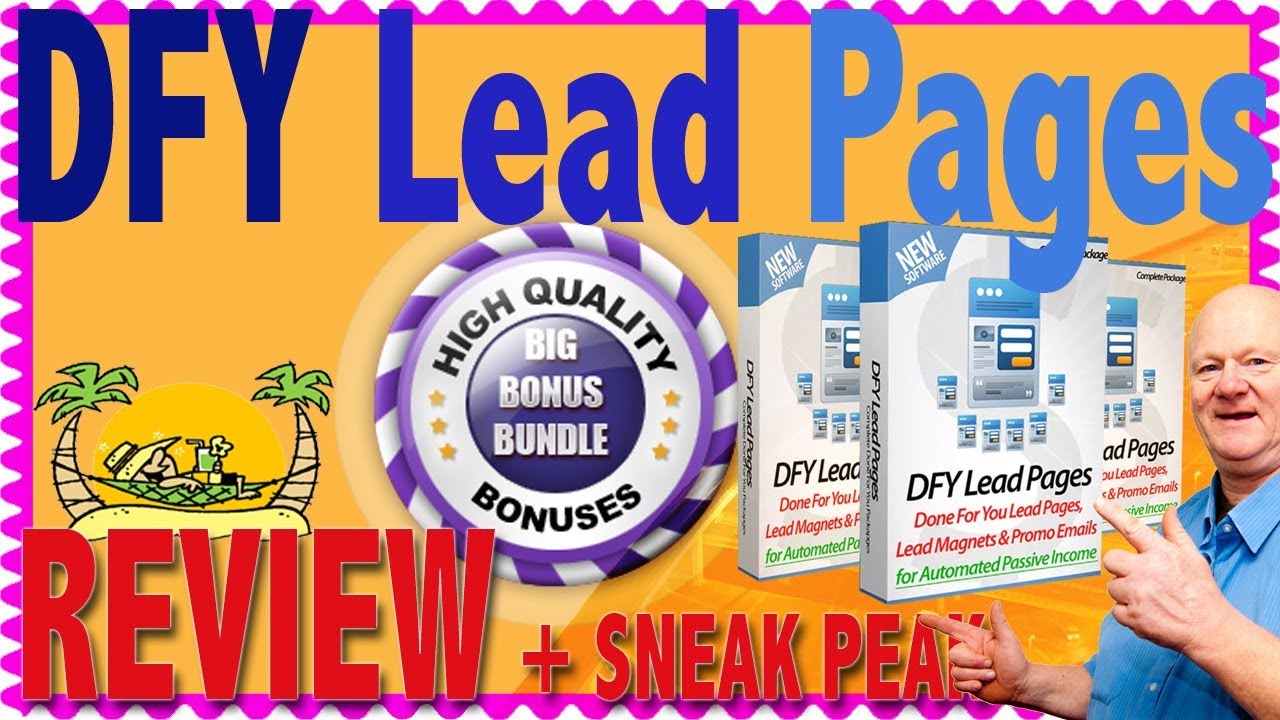 DFY Lead Pages Review With The STACKA Bonuses