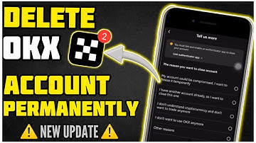 how to delete okex account permanently | how to delete okx account | 2023 🤯
