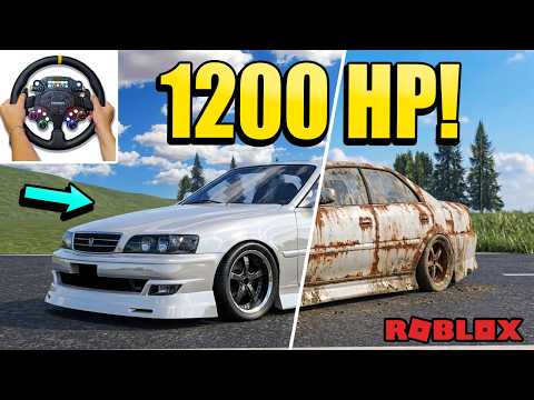 This Junkyard Car Turned Into INSANE Drift Build in ROBLOX! | Fix it up