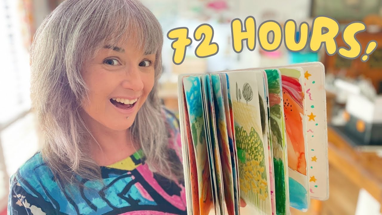 I Tried Filling a Sketchbook in 3 Days...Here's What Happened