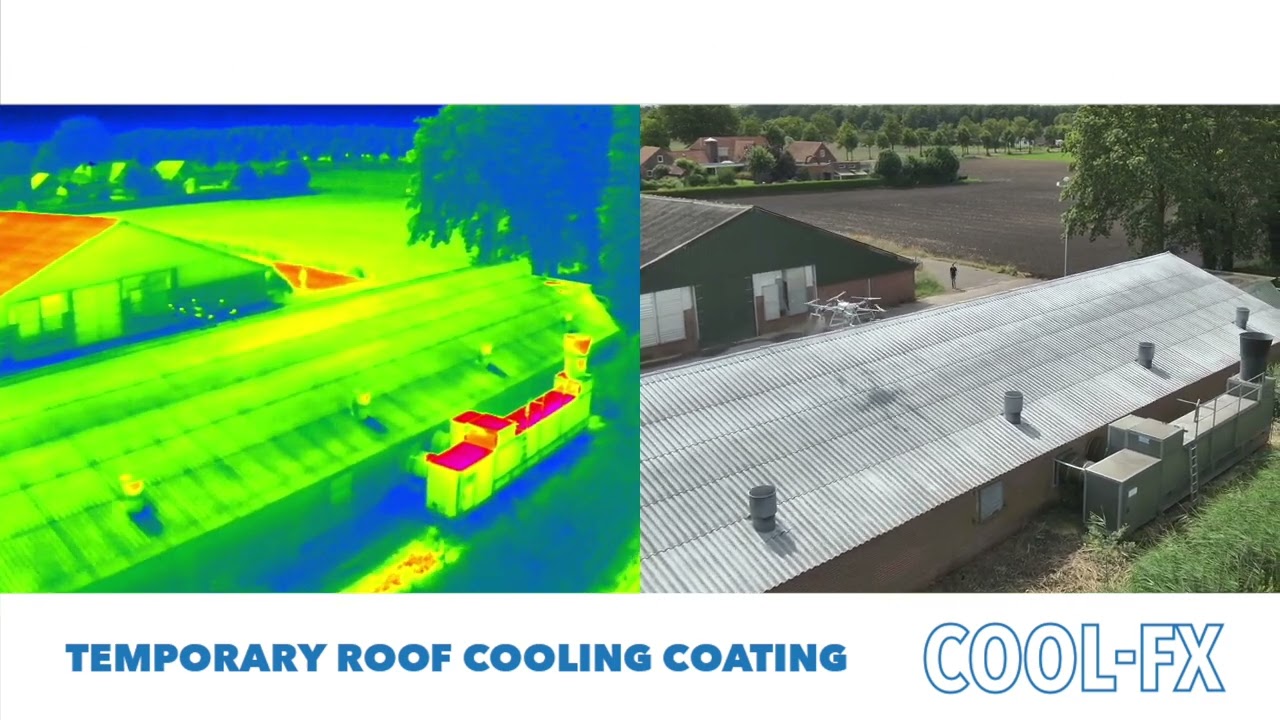 Cool FX application on barn with thermal camera