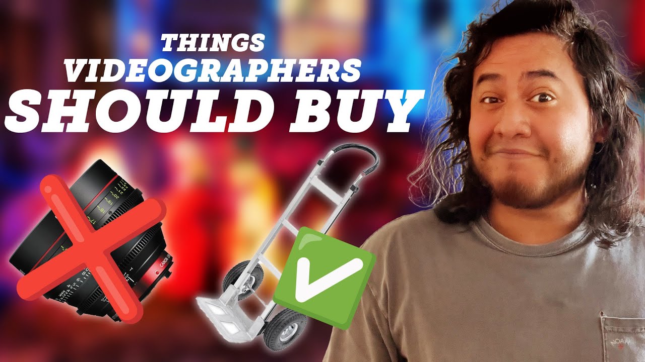 5 Things Videographers SHOULD Spend their Money On YouTube