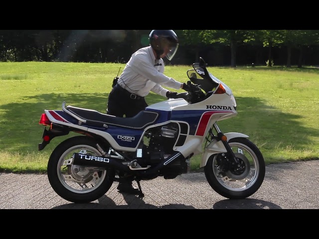 1983 HONDA CX650 TURBO Sound 走りアリ - YouTube