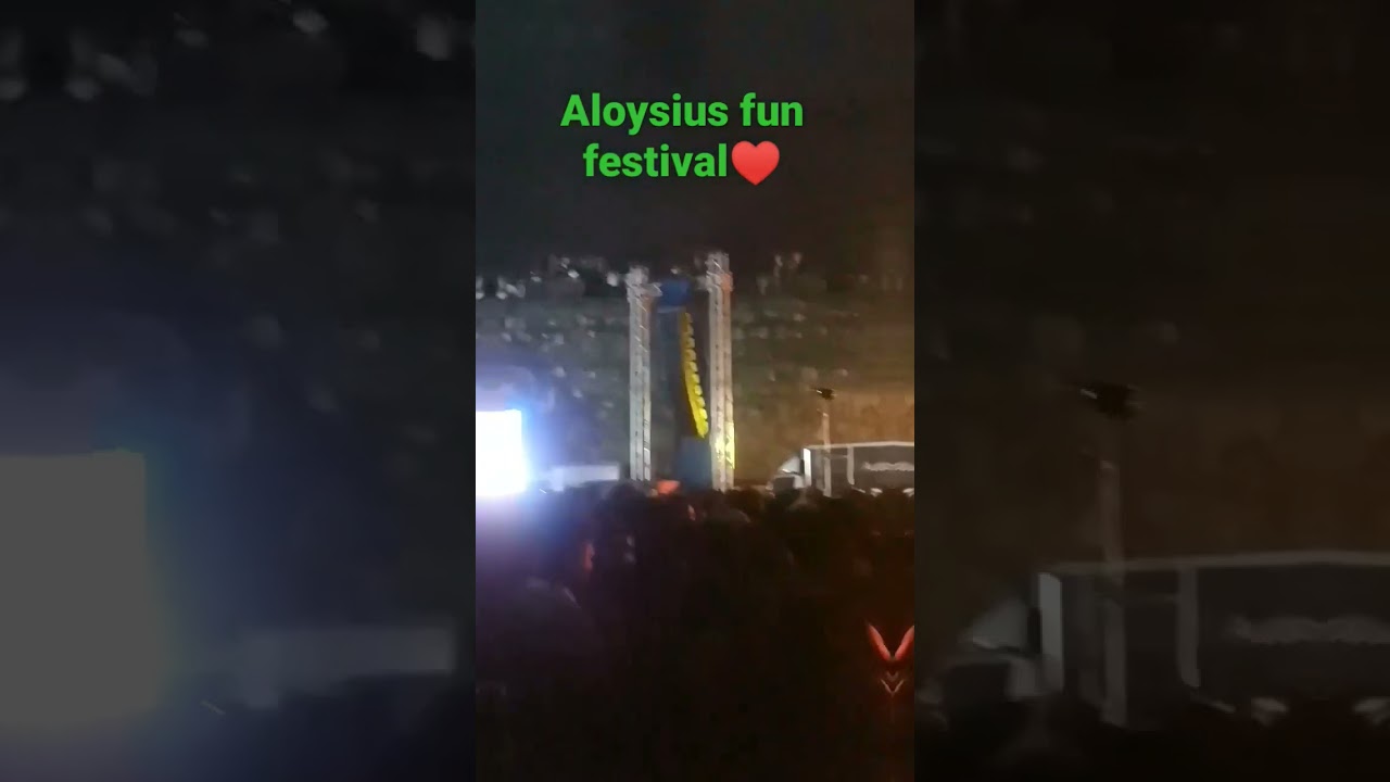 Aloysius Fun festival (sarith and surith) ♥️🤟