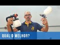 Qual o melhor equipamento de pintura? Pistola x  pistola elétrica ou  airless