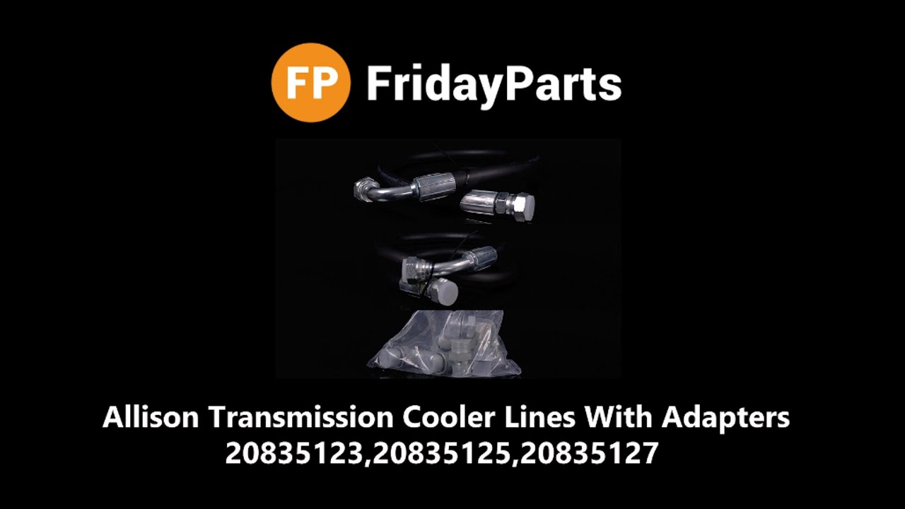 Allison Transmission Cooler Lines With Adapters 20835123 for Duramax